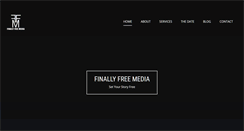 Desktop Screenshot of finallyfreemedia.com